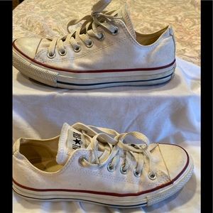 White converse size 7.5